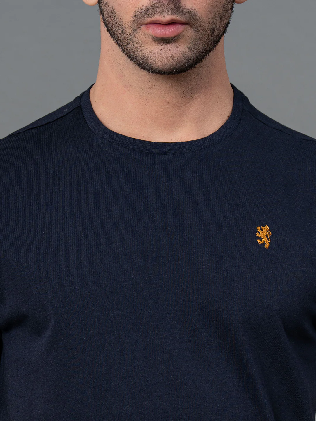 Round Neck Mens T-Shirt - Image 5