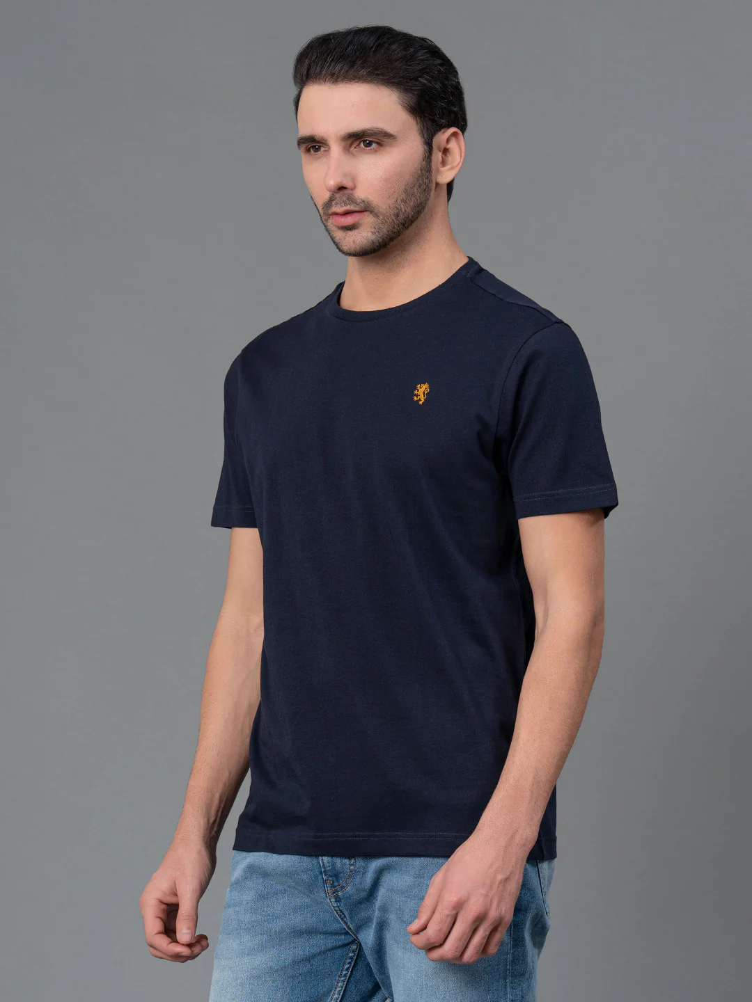 Round Neck Mens T-Shirt - Image 7