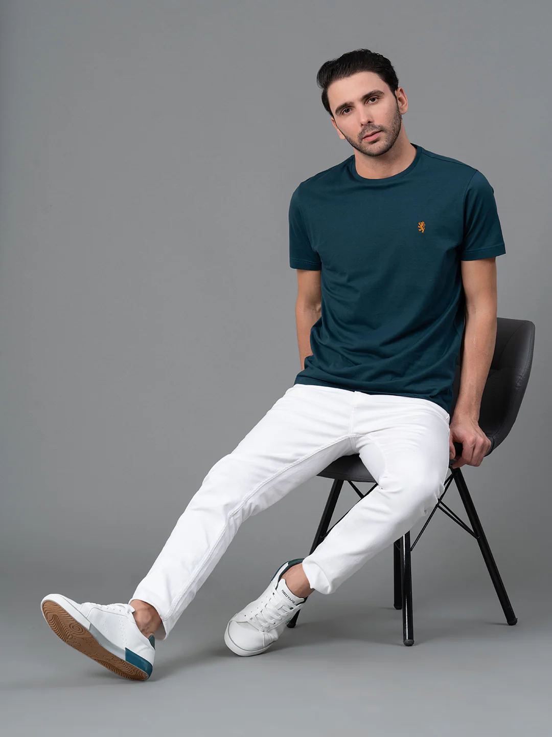 Round Neck Mens T-Shirt - Image 6