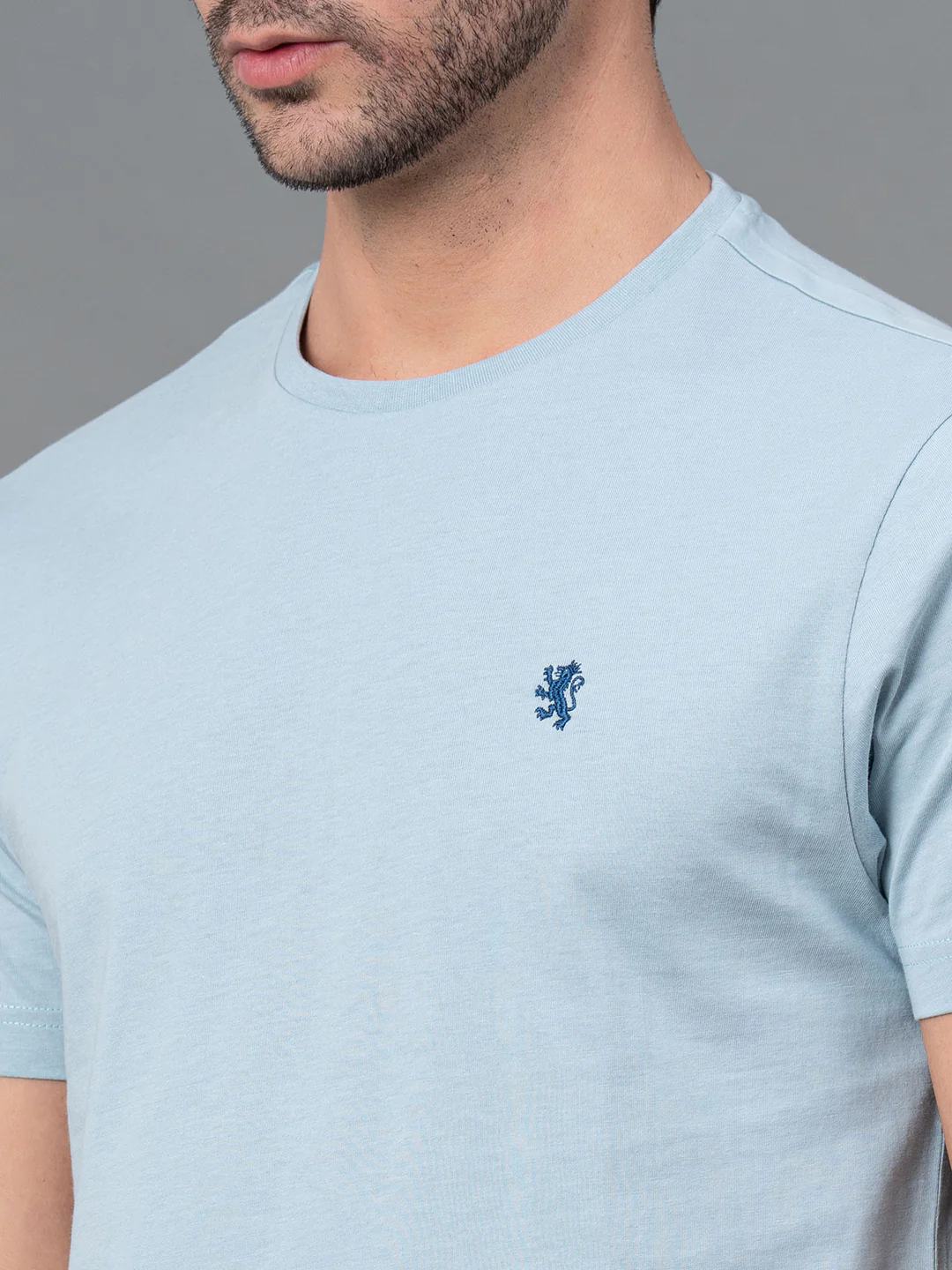 Round Neck Mens T-Shirt - Image 5