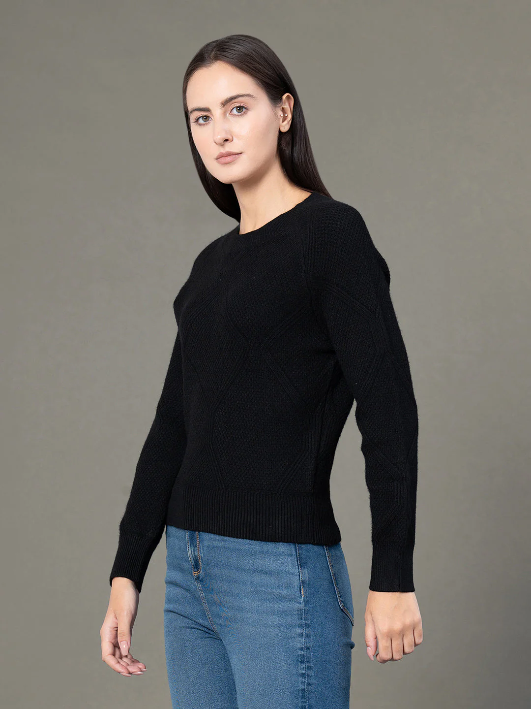 Round Neck Sweater for Women - Image 2