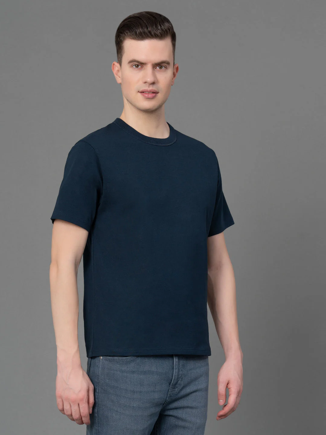 Round Neck T-Shirt for Men - Image 2