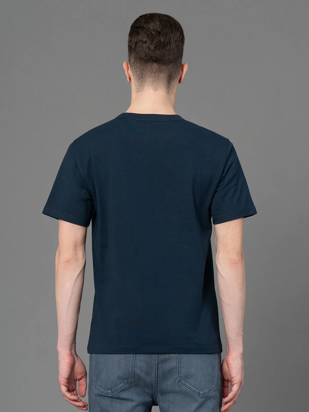 Round Neck T-Shirt for Men - Image 3