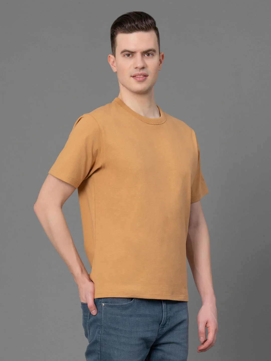 Round Neck T-Shirt for Men - Image 2