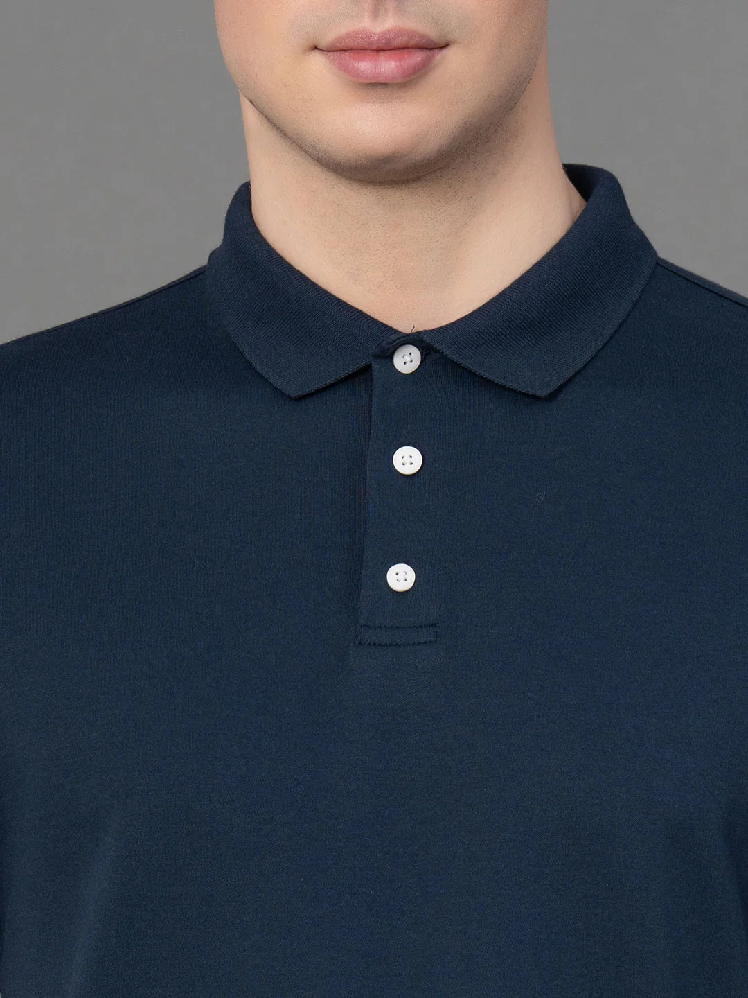Satin Polo T-Shirt for Men - Image 4