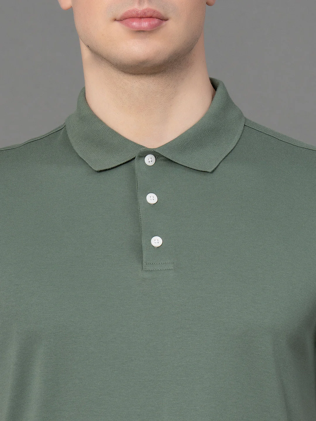 Satin Polo T-Shirt for Men - Image 4