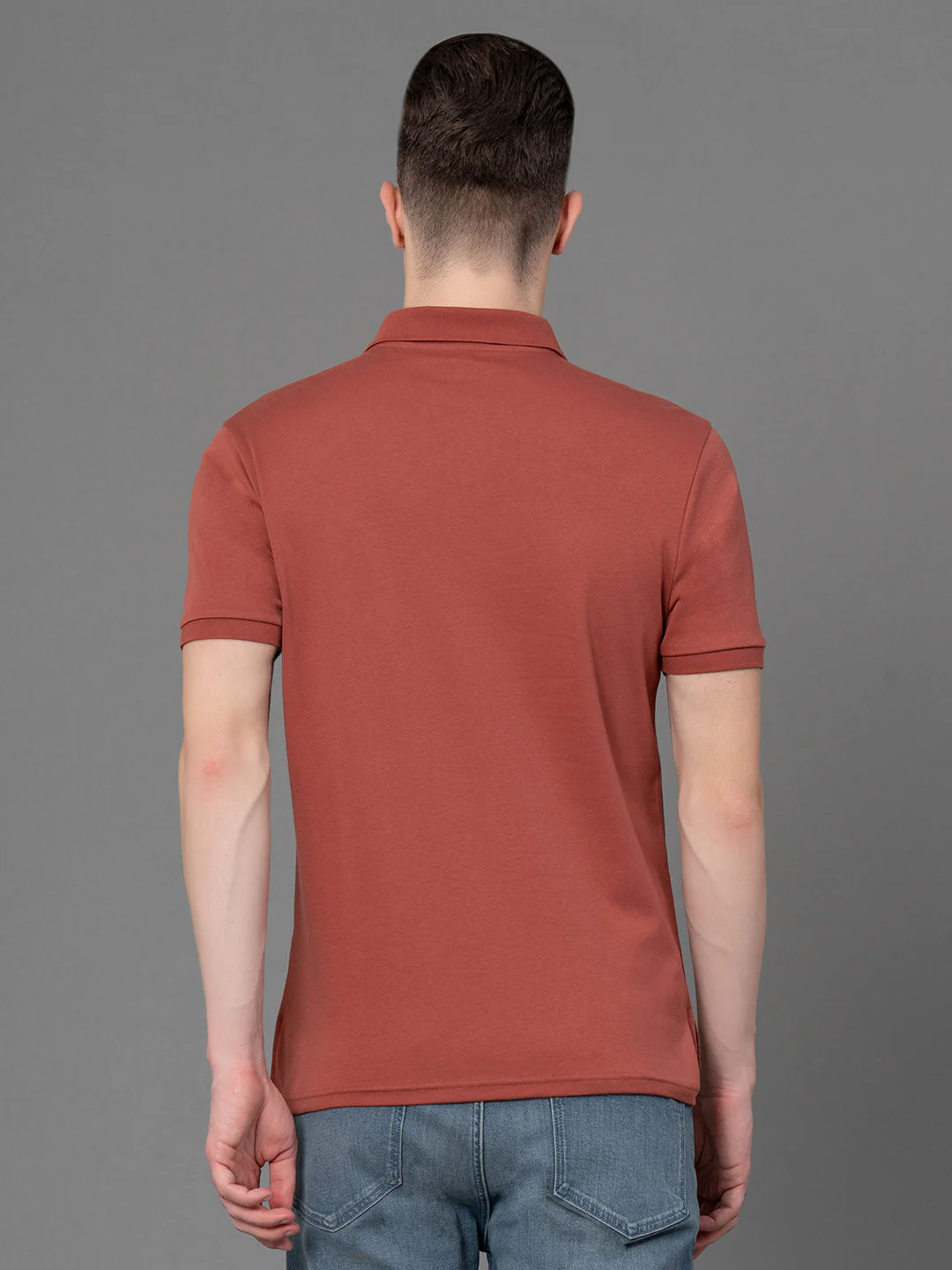 Satin Polo T-Shirt for Men - Image 3