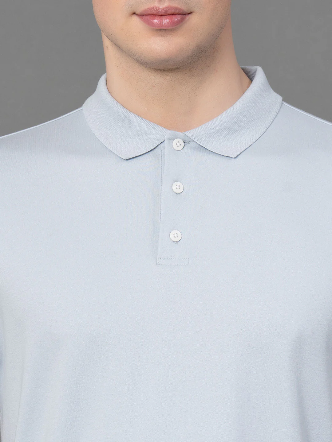 Satin Polo T-Shirt for Men - Image 4