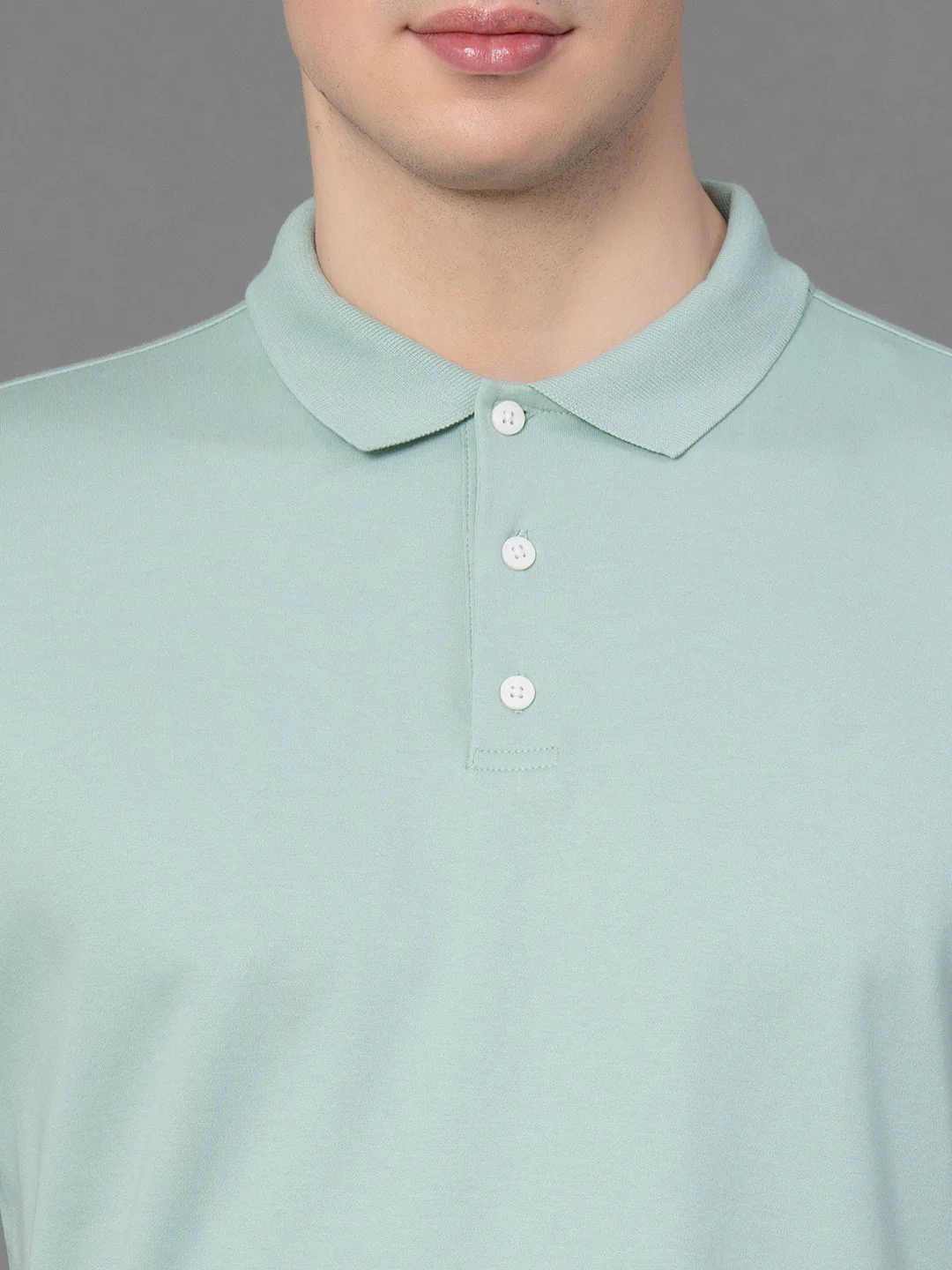 Satin Polo T-Shirt for Men - Image 4