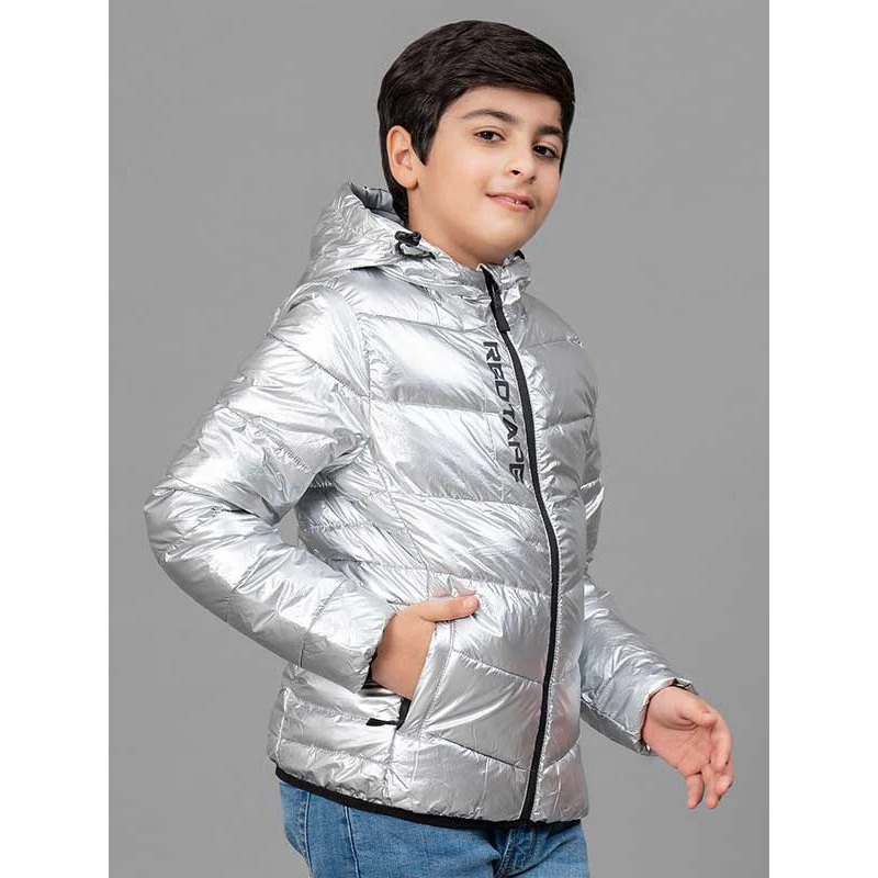 Silver Jacket for Boy - Image 2
