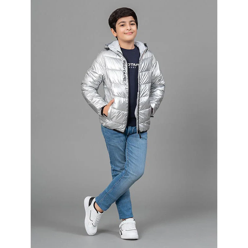 Silver Jacket for Boy - Image 5