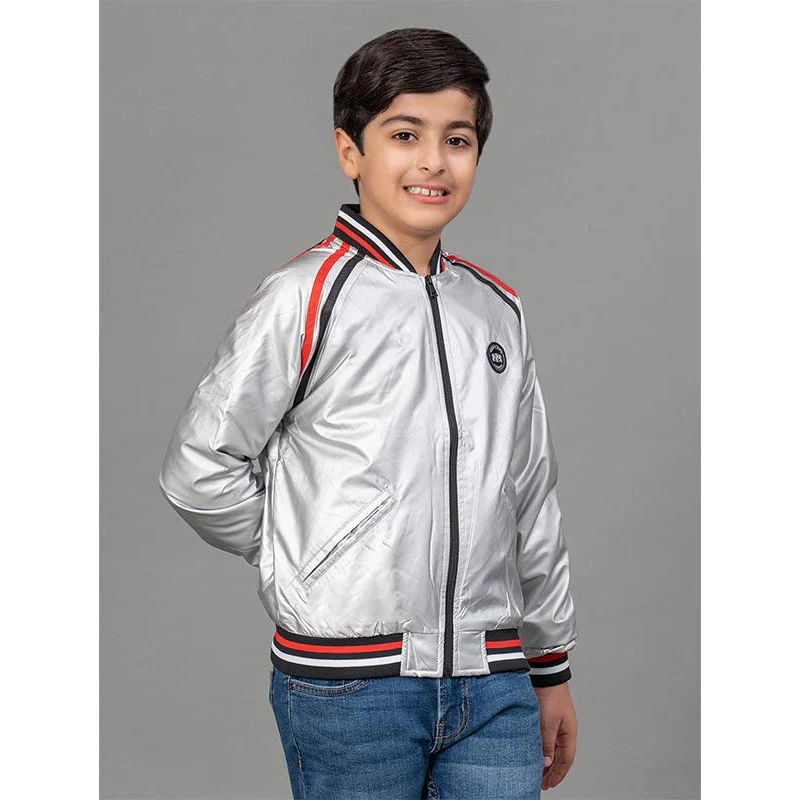 Silver Jacket for Boys - Image 2