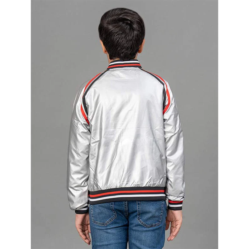 Silver Jacket for Boys - Image 3