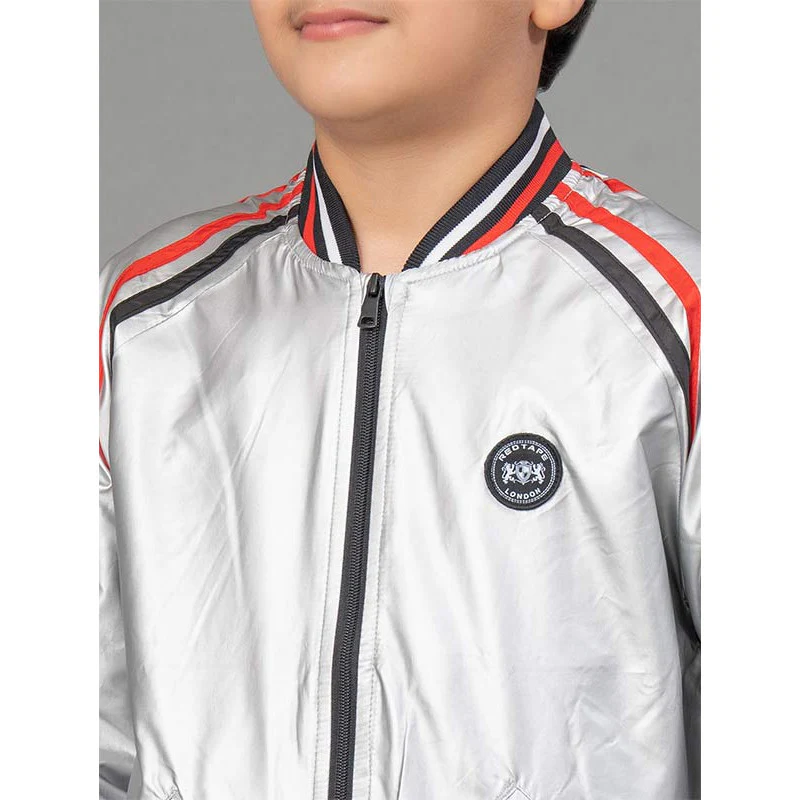 Silver Jacket for Boys - Image 4