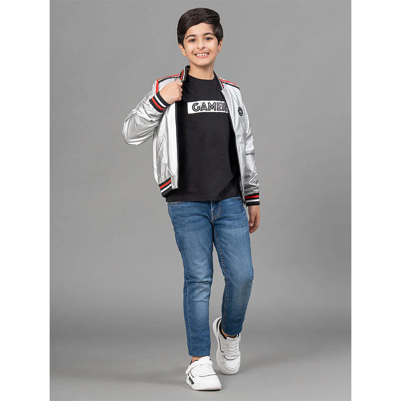 Silver Jacket for Boys - Image 5