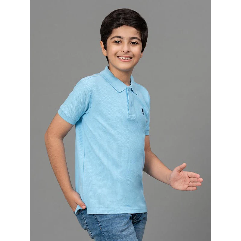 Sky Blue T-Shirt for Boys - Image 2