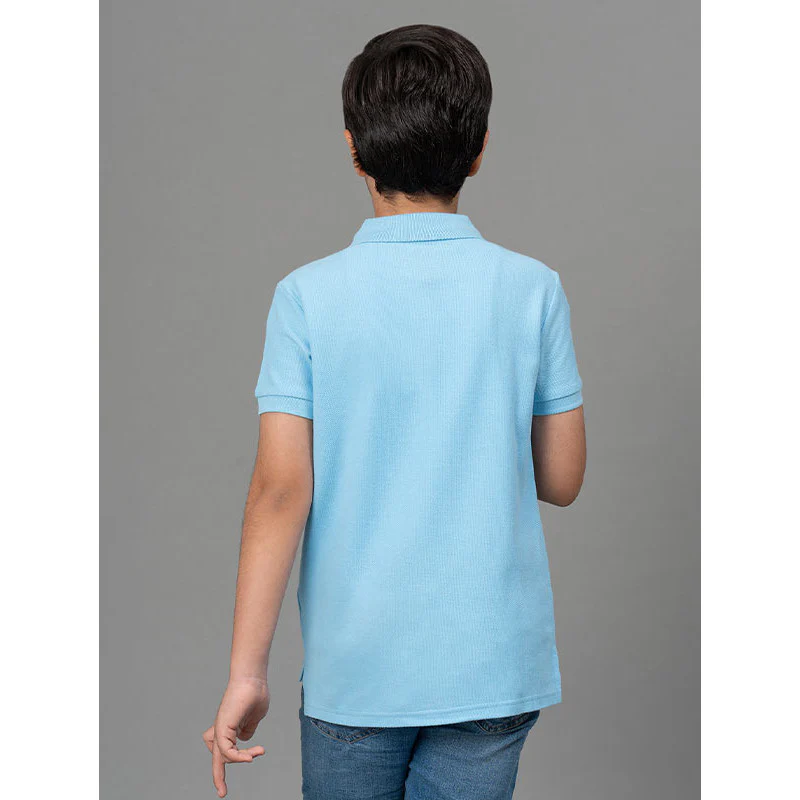 Sky Blue T-Shirt for Boys - Image 3