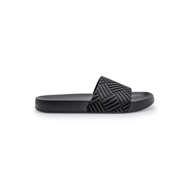 Slip-On Casual Sliders for Men's - Comfortable Black Men's's Sliders, Perfect for Casual Looks - Image 3