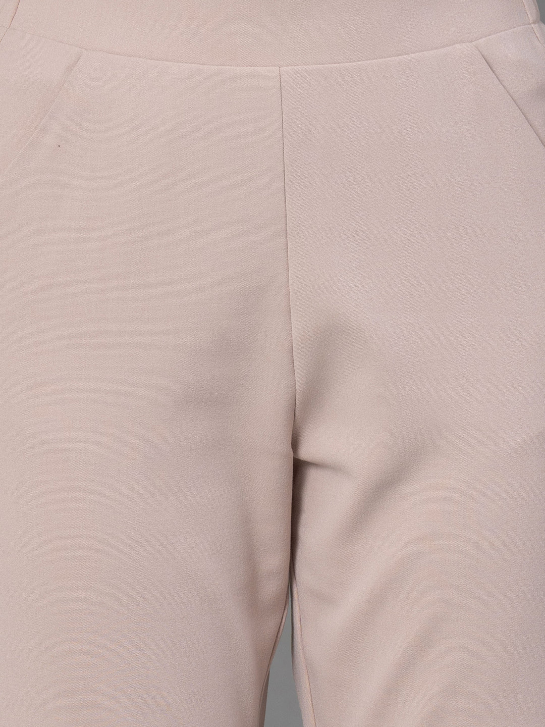Solid Black Trousers for Women - Image 3