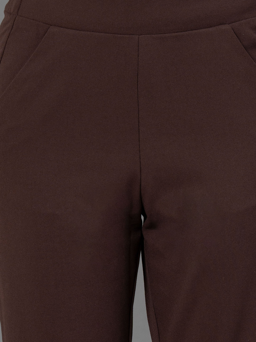 Solid Black Trousers for Women - Image 4