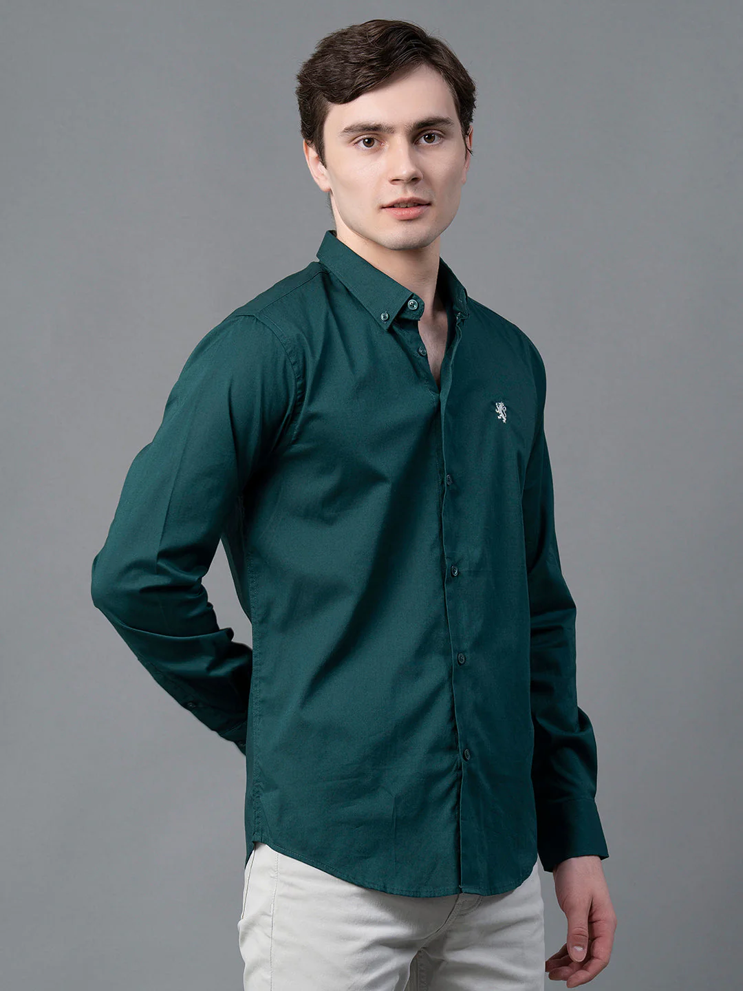 Solid Casual Shirt for Men - Image 6