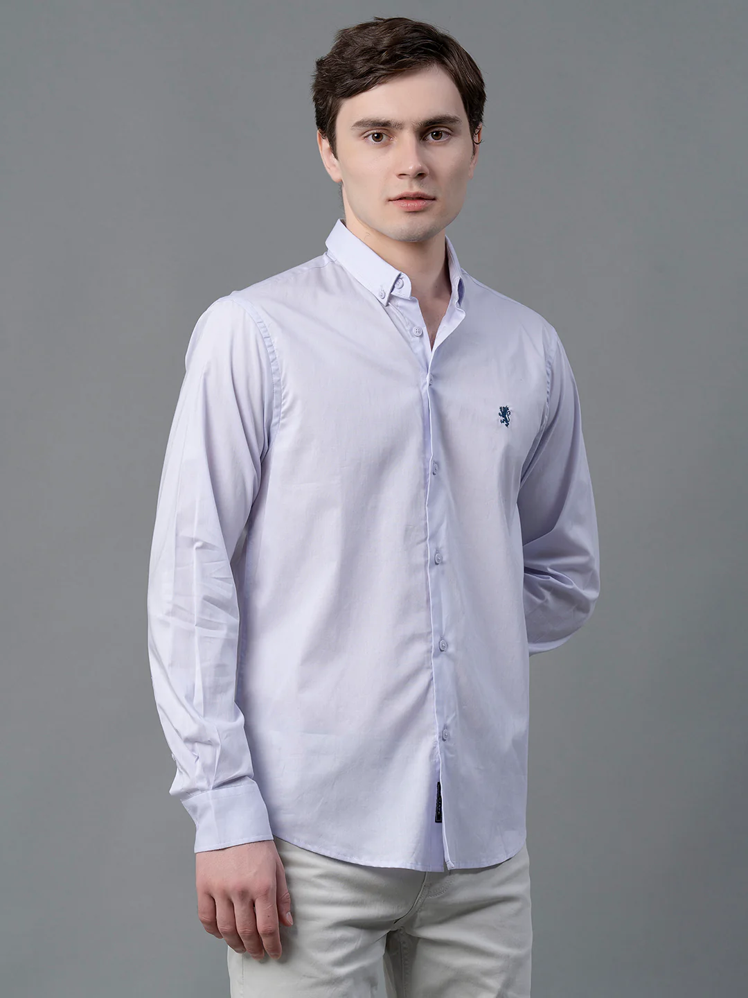 Solid Casual Shirt for Men - Image 2
