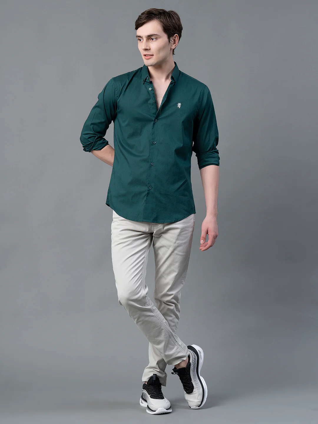 Solid Casual Shirt for Men - Image 5