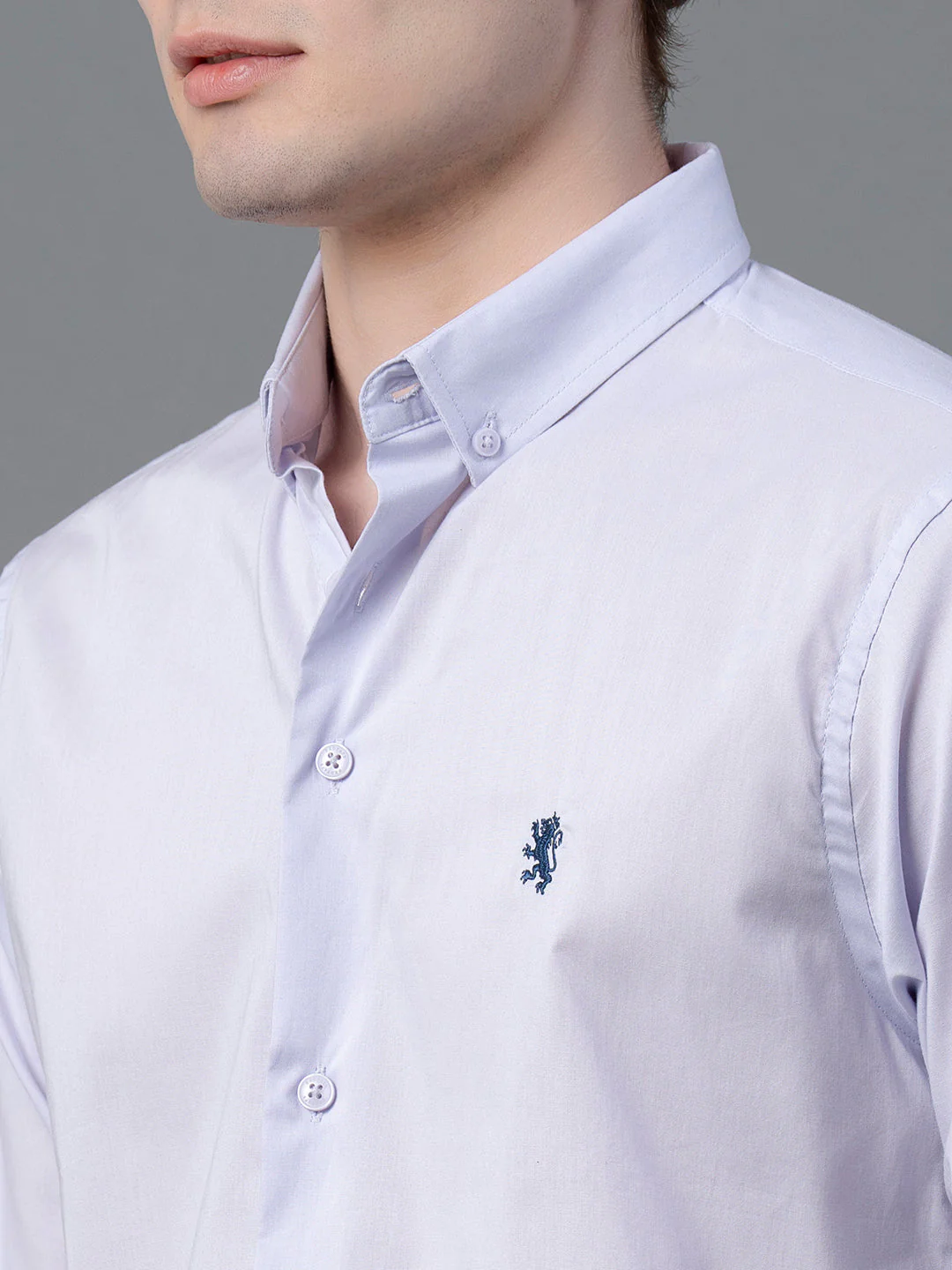 Solid Casual Shirt for Men - Image 4
