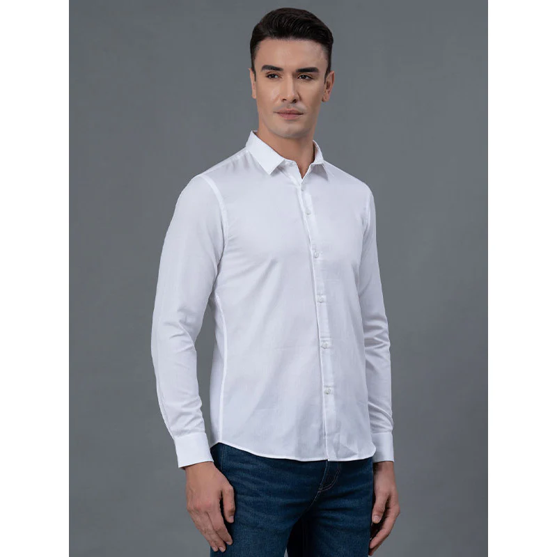 Solid Dobby Shirt for Men - Image 2