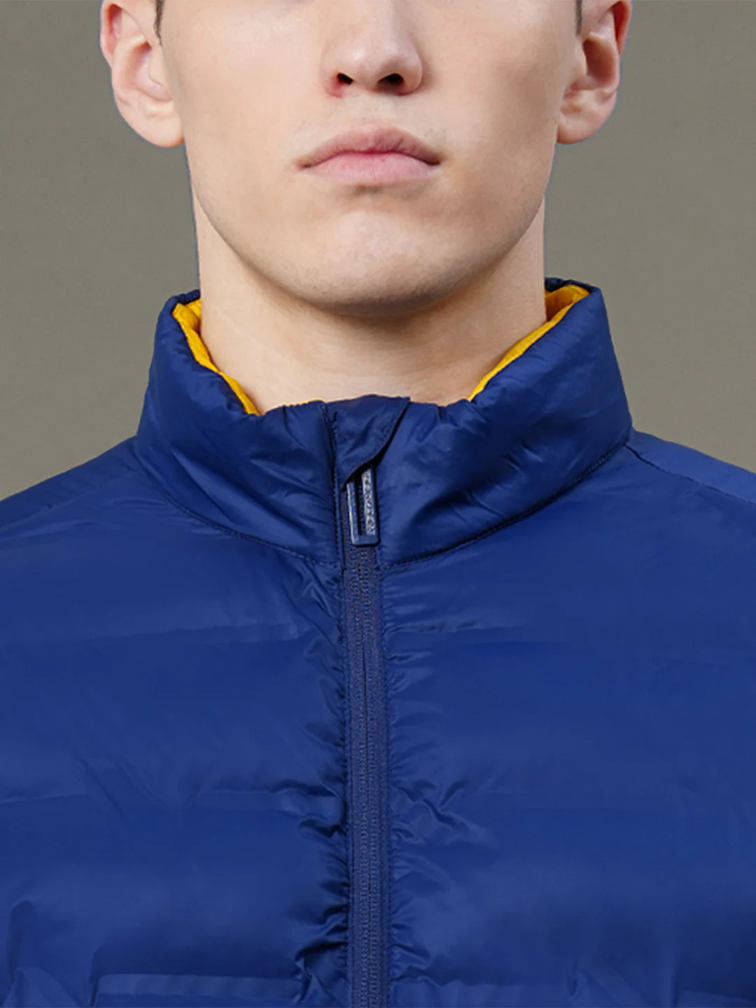 Solid Heatseal Jacket for Men - Image 4
