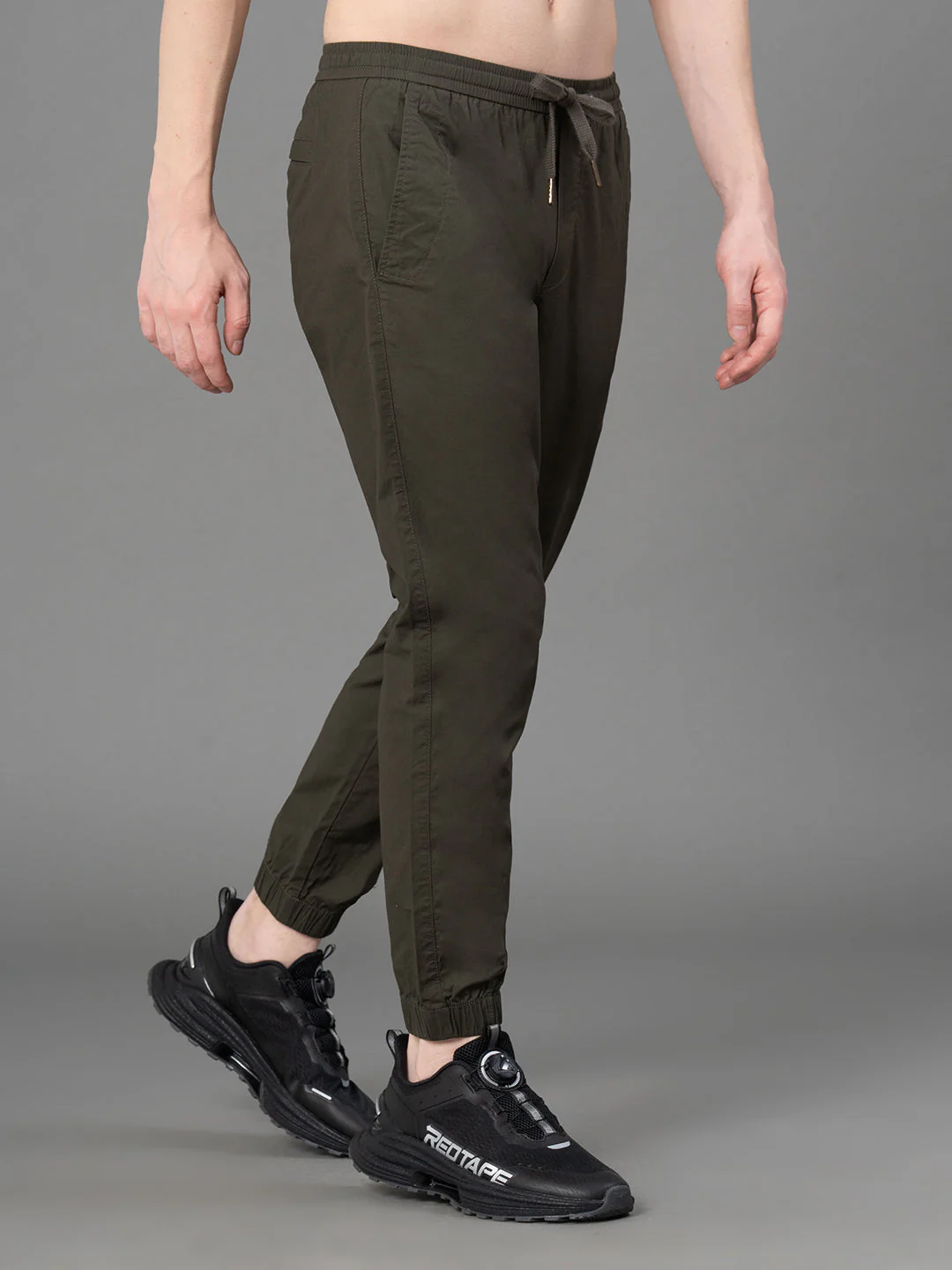 Solid Joggers For Men - Image 2