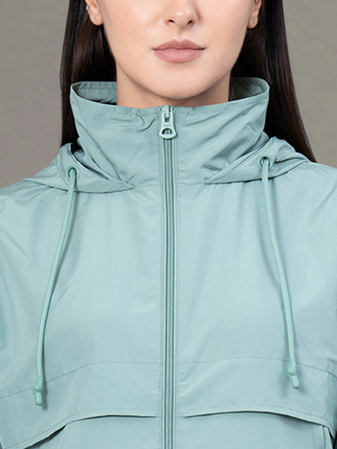 Solid Windcheater for Women - Image 4