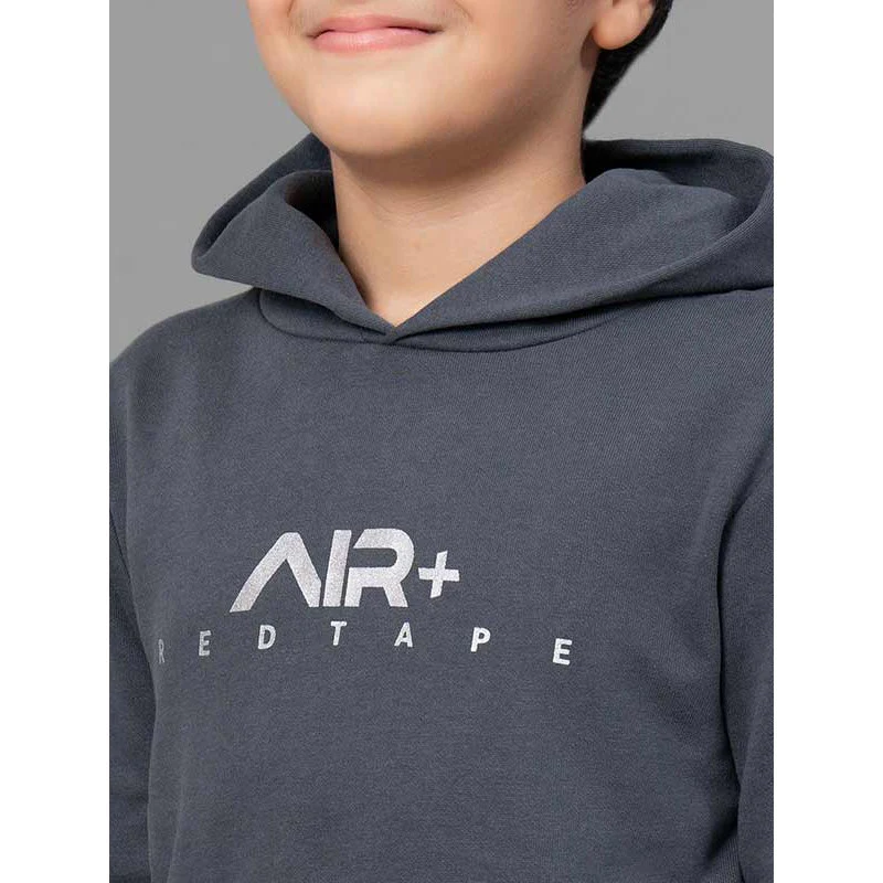 Space Grey Hoodie for Boy - Image 4