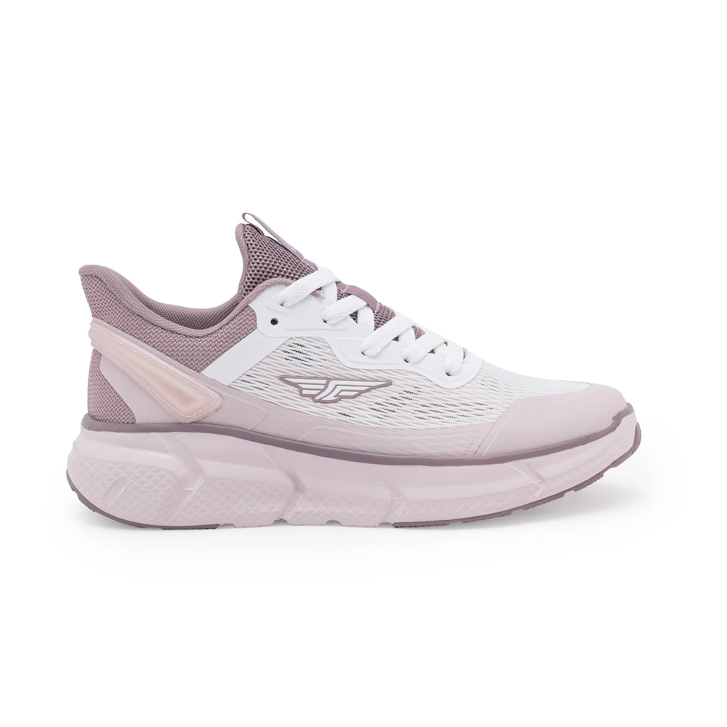 Sports Shoes for Women's- Pink Lace-Up Shape Adjustable Sports Athleisure Shoes, Perfect Walking & Running Shoes - Image 2
