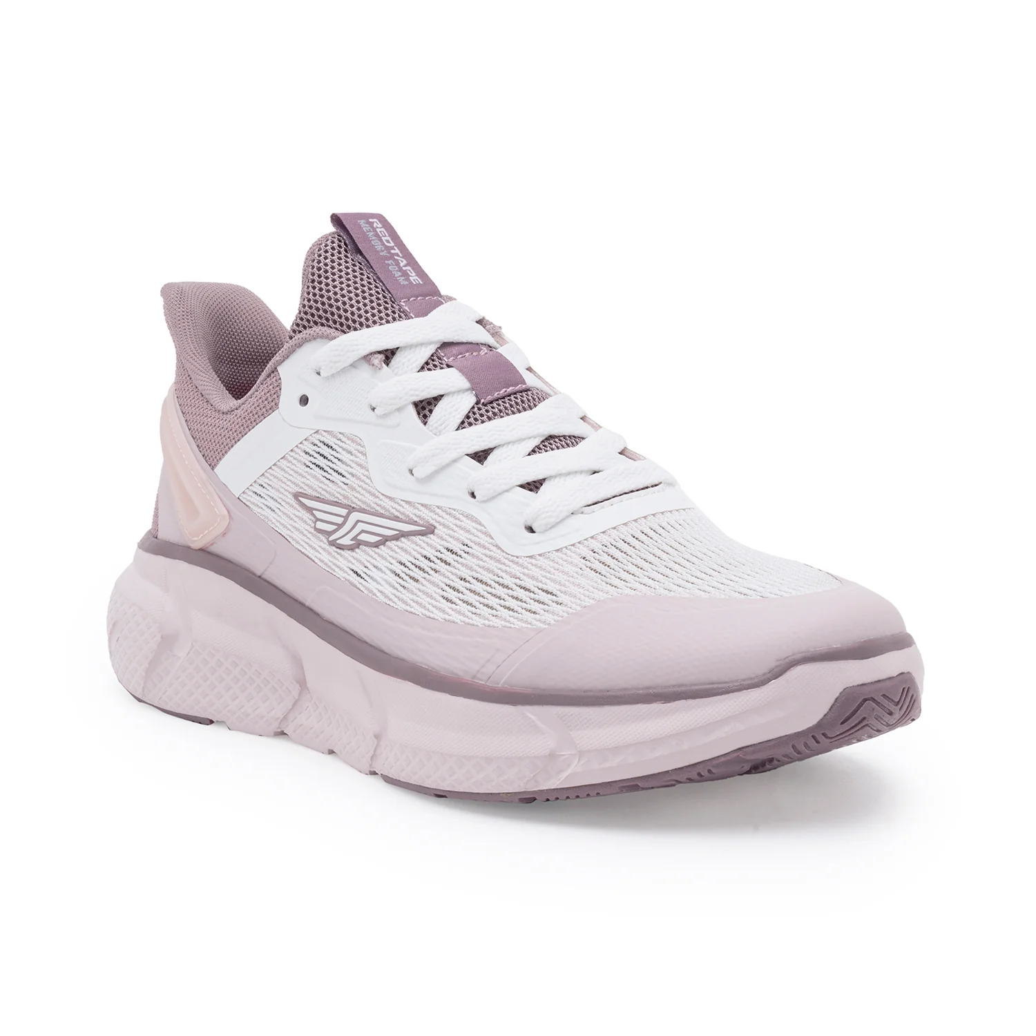 Sports Shoes for Women's- Pink Lace-Up Shape Adjustable Sports Athleisure Shoes, Perfect Walking & Running Shoes - Image 7