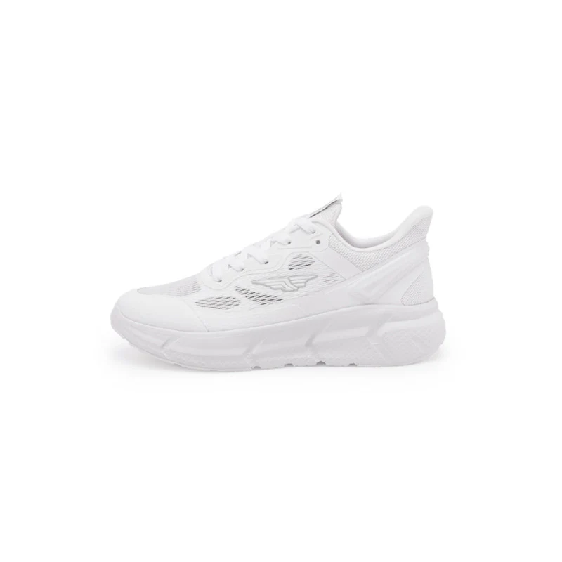 Sports Shoes for Women's- White Lace-Up Shape Adjustable Sports Athleisure Shoes, Perfect Walking & Running Shoes - Image 4