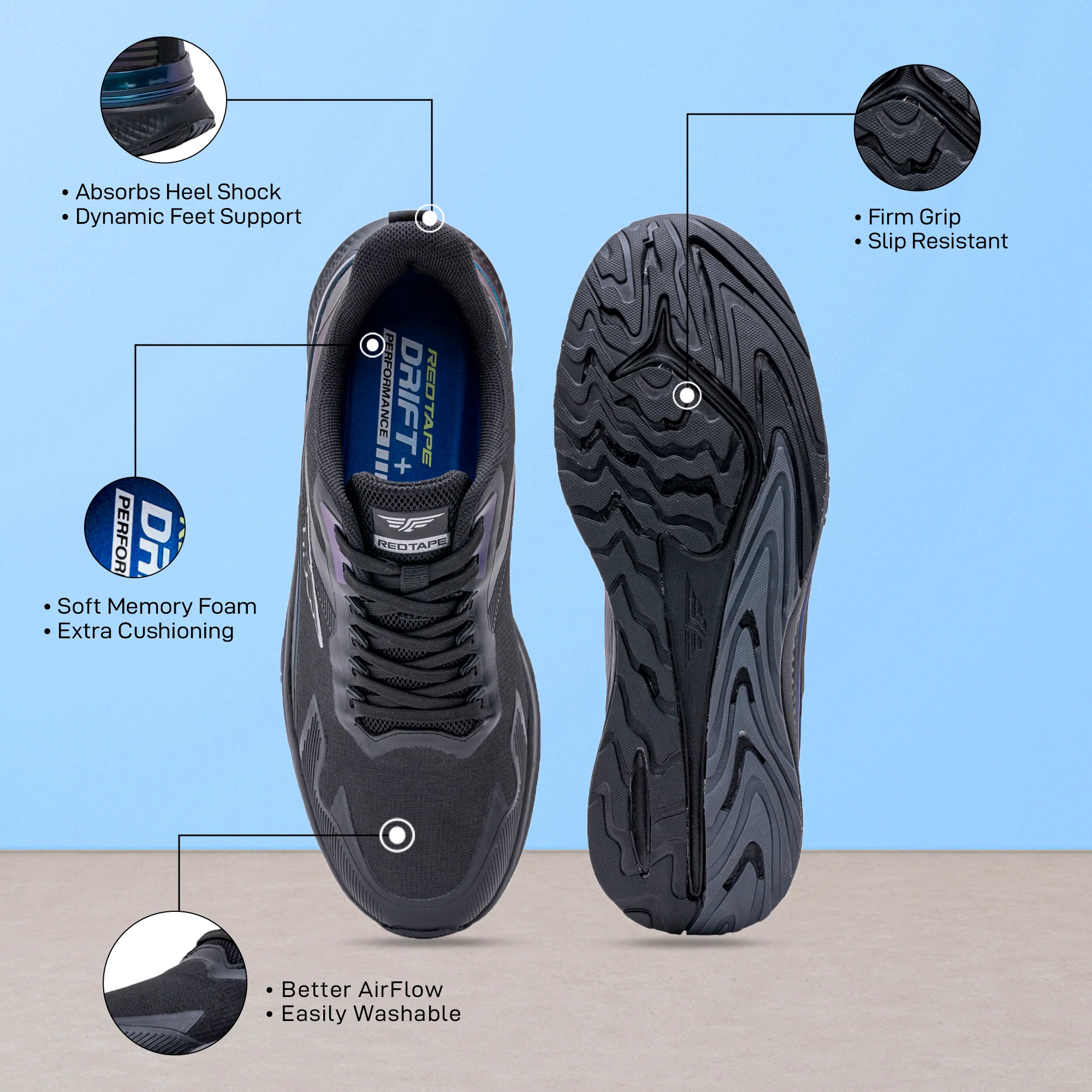 Sports Walking Shoes for Men | Slip ResisTant & Durable - Image 5