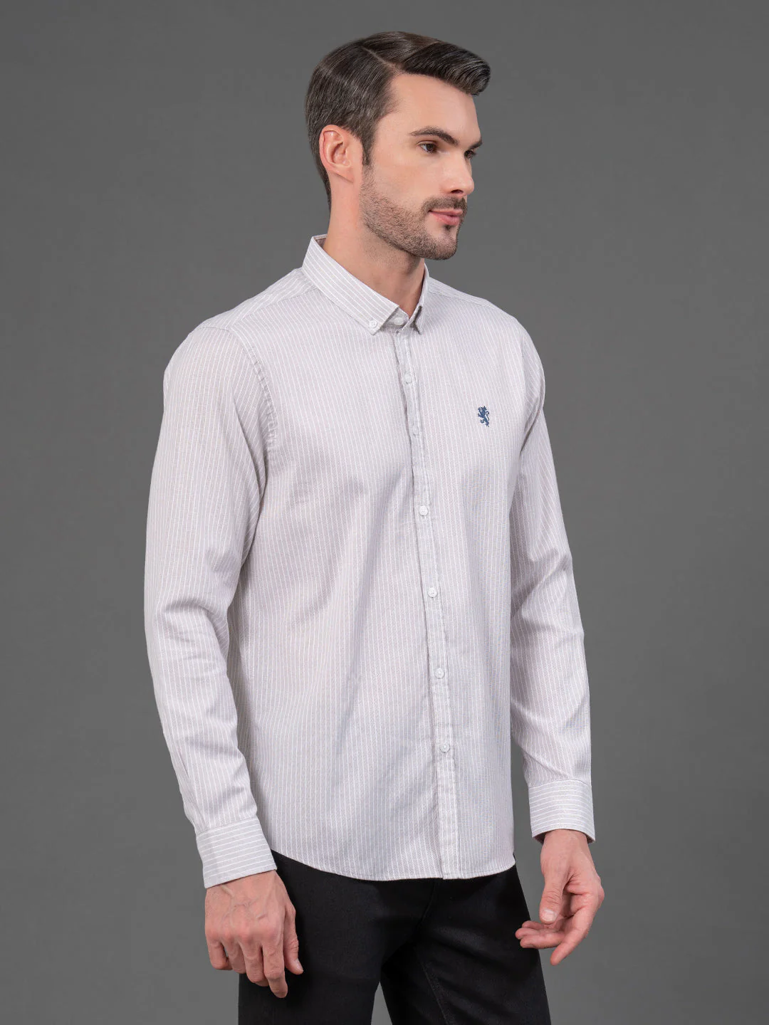 Striped Shirt for Men - Image 2