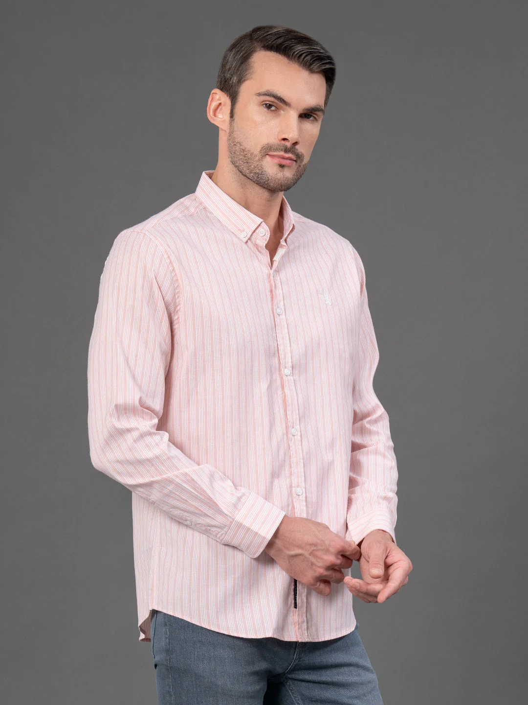 Striped Shirt for Men - Image 2