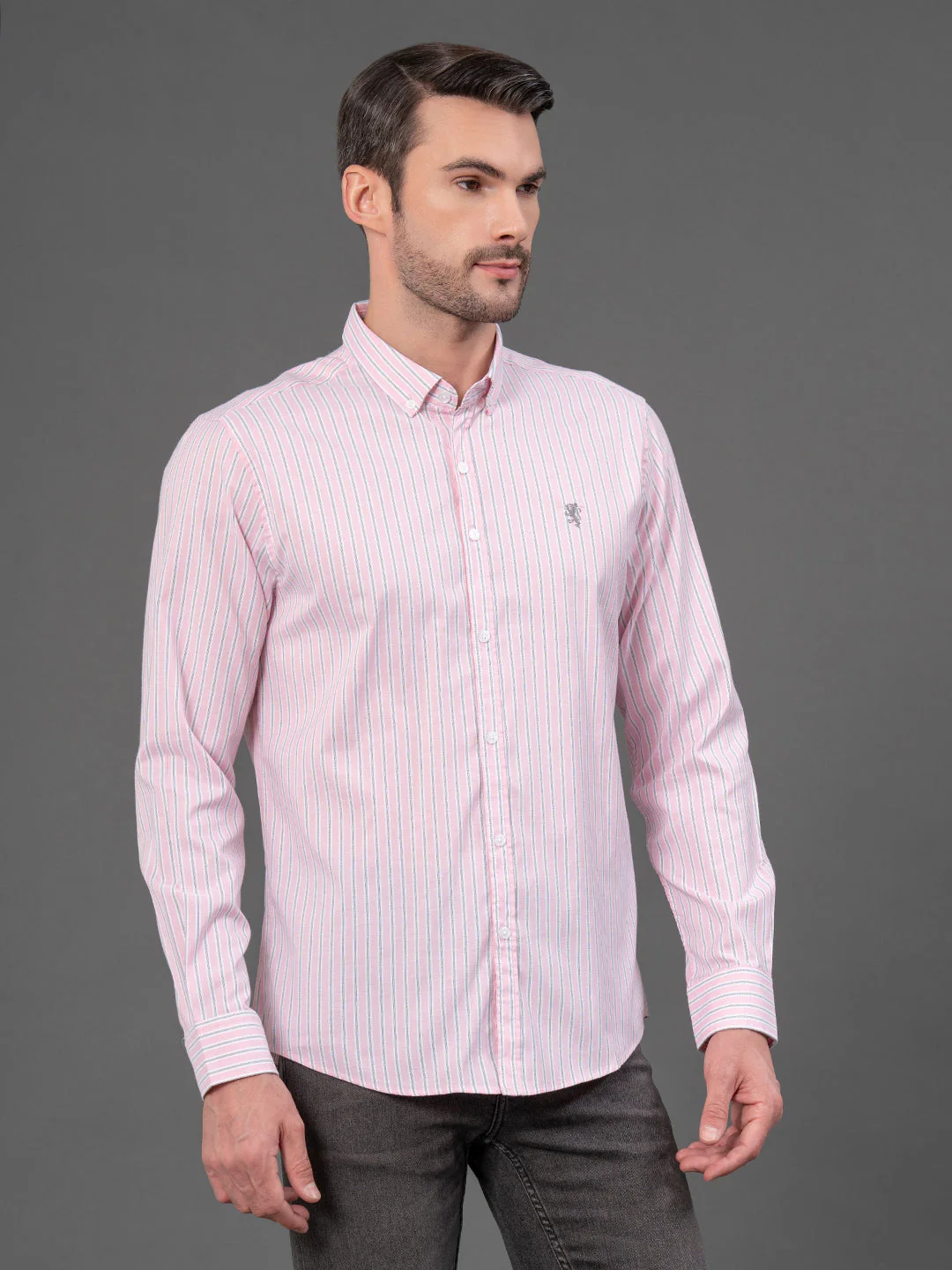 Striped Shirt for Men - Image 2