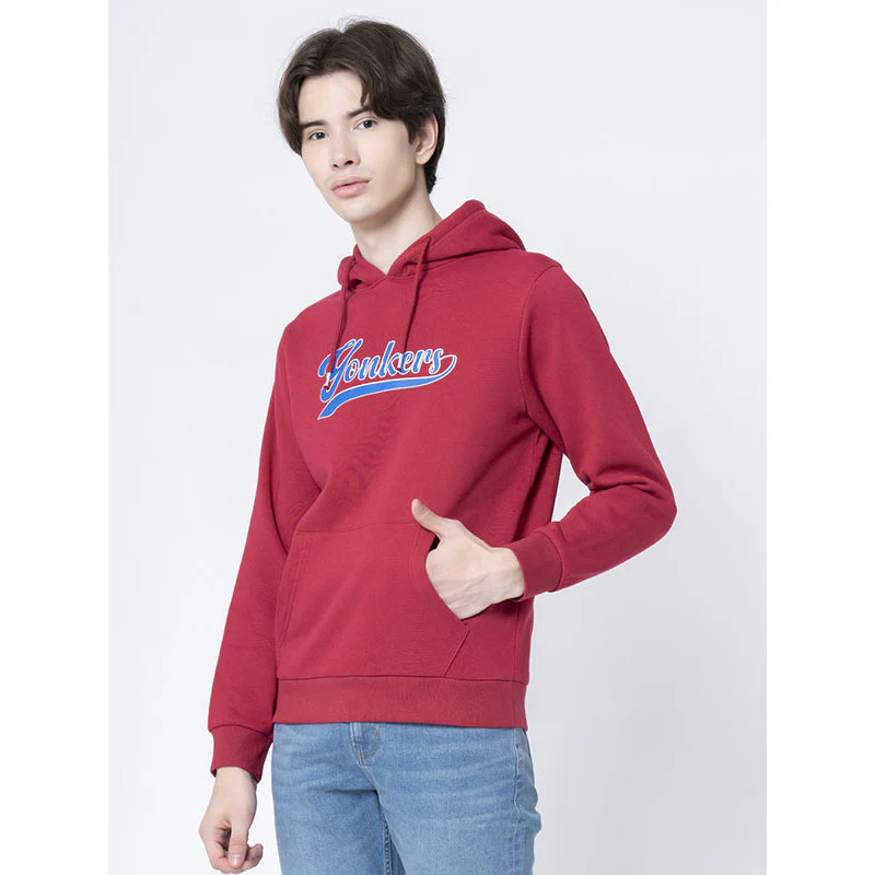 Stylish Cherry Hooded Sweatshirt for Men - Image 2