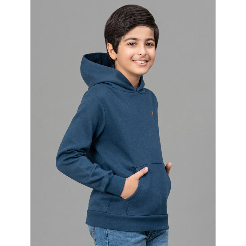 Teal Hoodie for Boys - Image 2