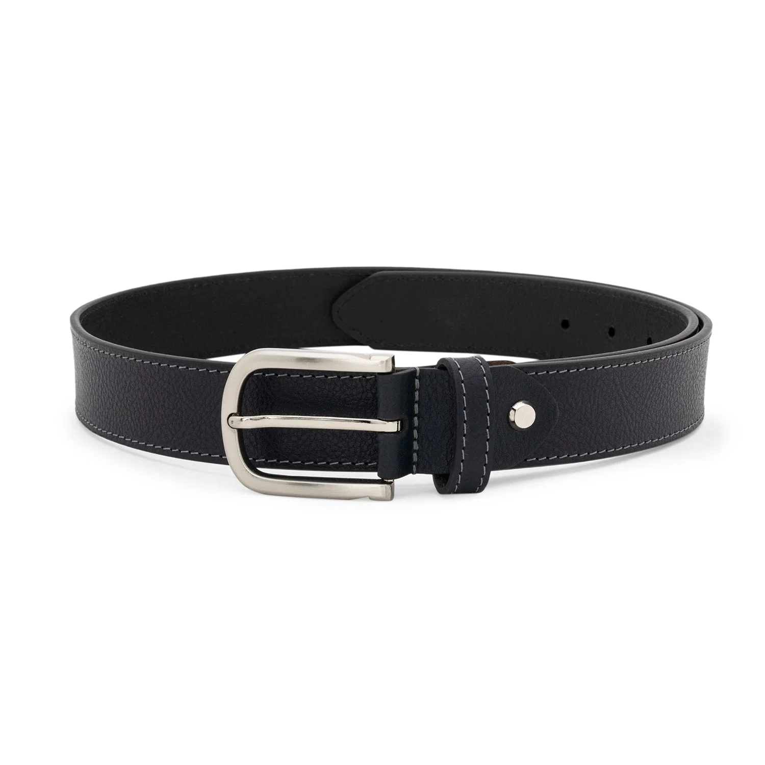 Textured Leather Belt For Men | Classic and Durable - Image 3