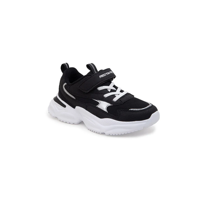 Unisex Kids Black Sports Shoes - Image 2