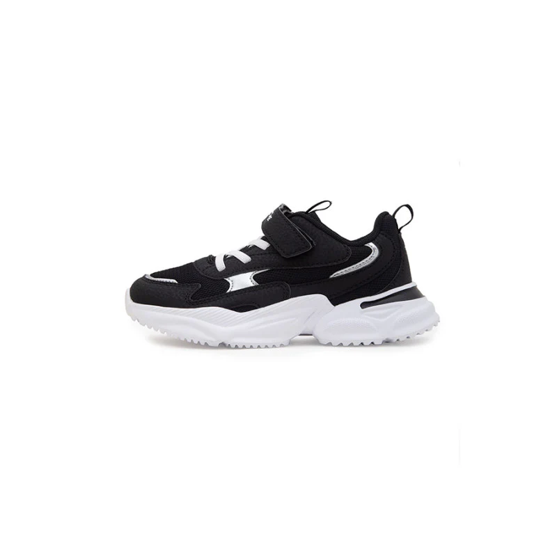 Unisex Kids Black Sports Shoes - Image 4