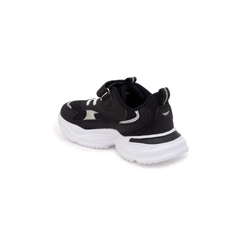 Unisex Kids Black Sports Shoes - Image 6