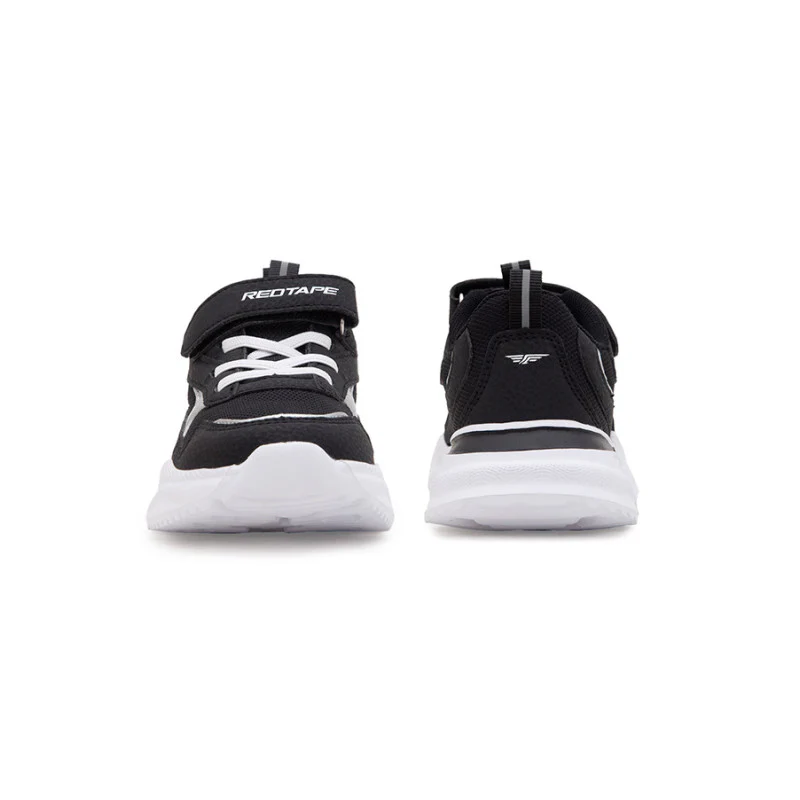 Unisex Kids Black Sports Shoes - Image 7