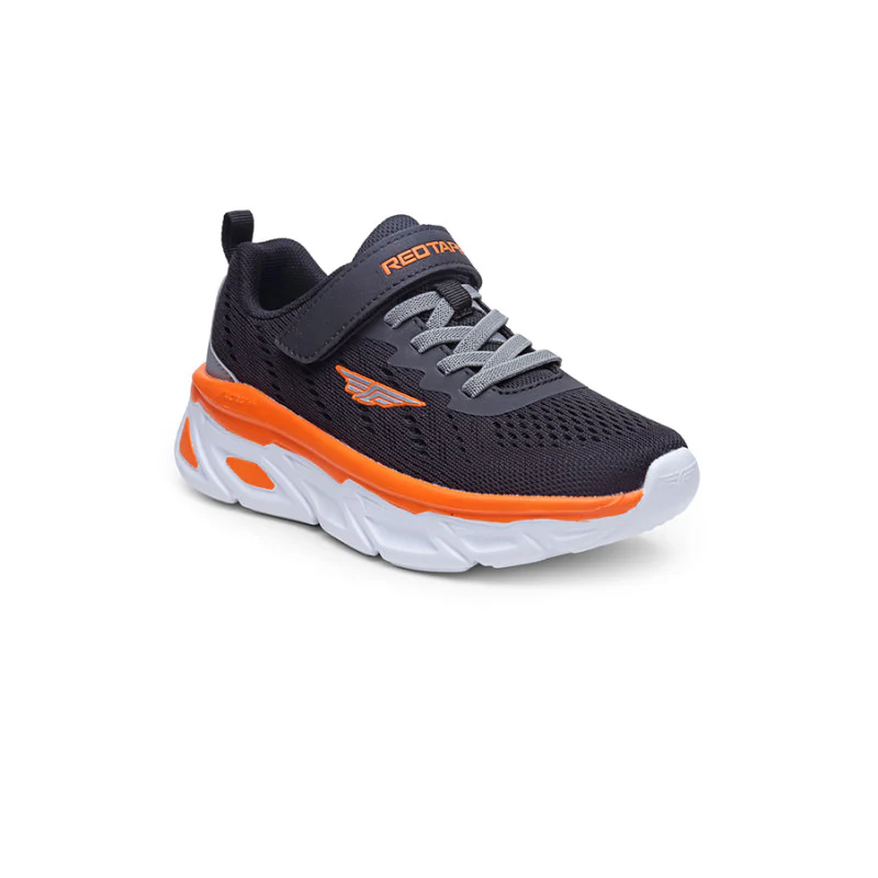 Unisex Kids Black Sports Shoes - Image 2