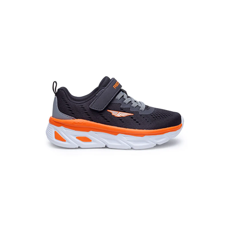 Unisex Kids Black Sports Shoes - Image 3