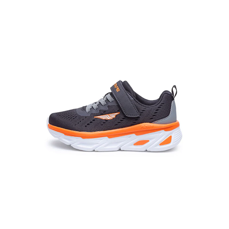 Unisex Kids Black Sports Shoes - Image 4